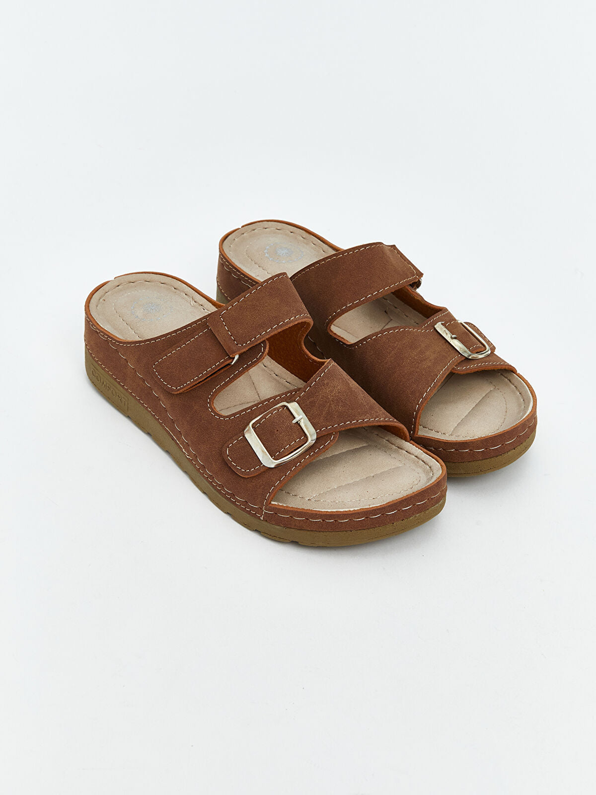 Suede-Looking Ladies' Slipper
