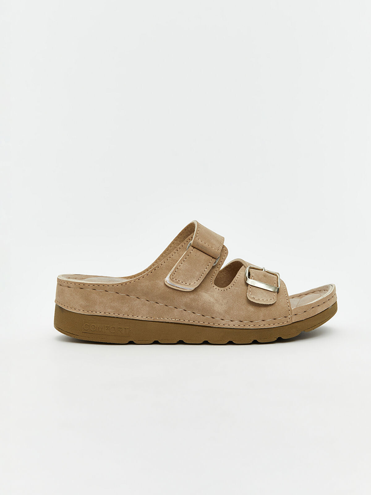 Suede-Looking Ladies' Slipper