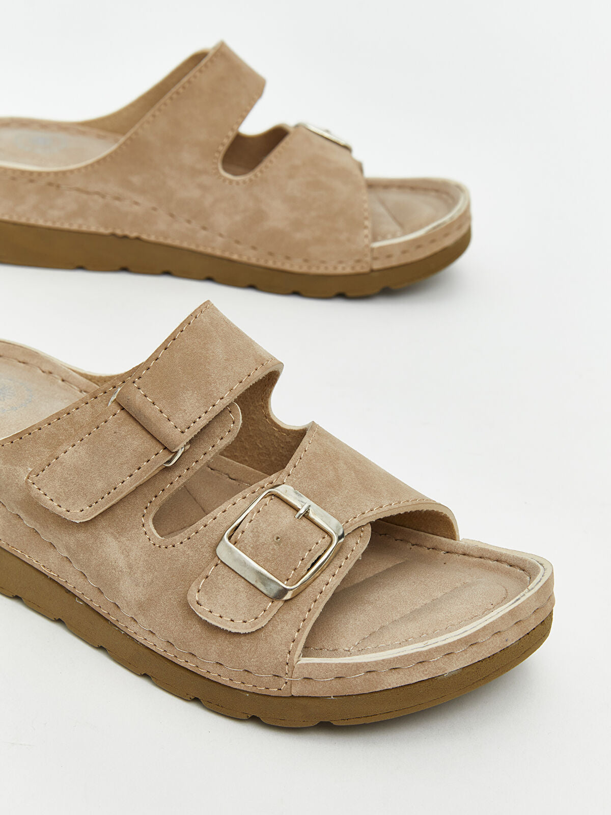 Suede-Looking Ladies' Slipper