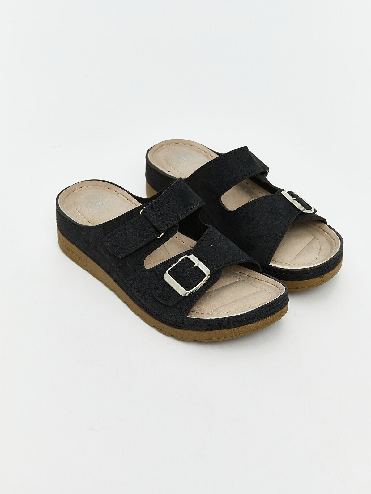 Suede-Looking Ladies' Slipper