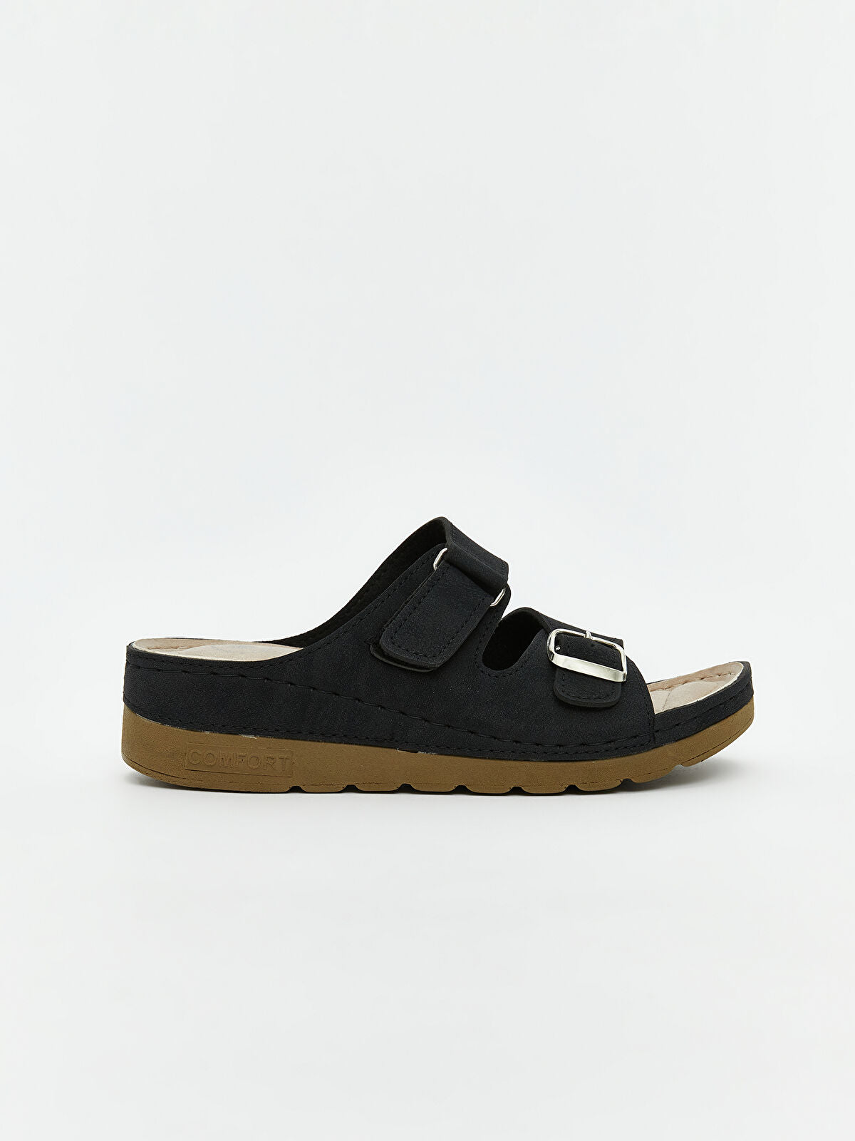 Suede-Looking Ladies' Slipper