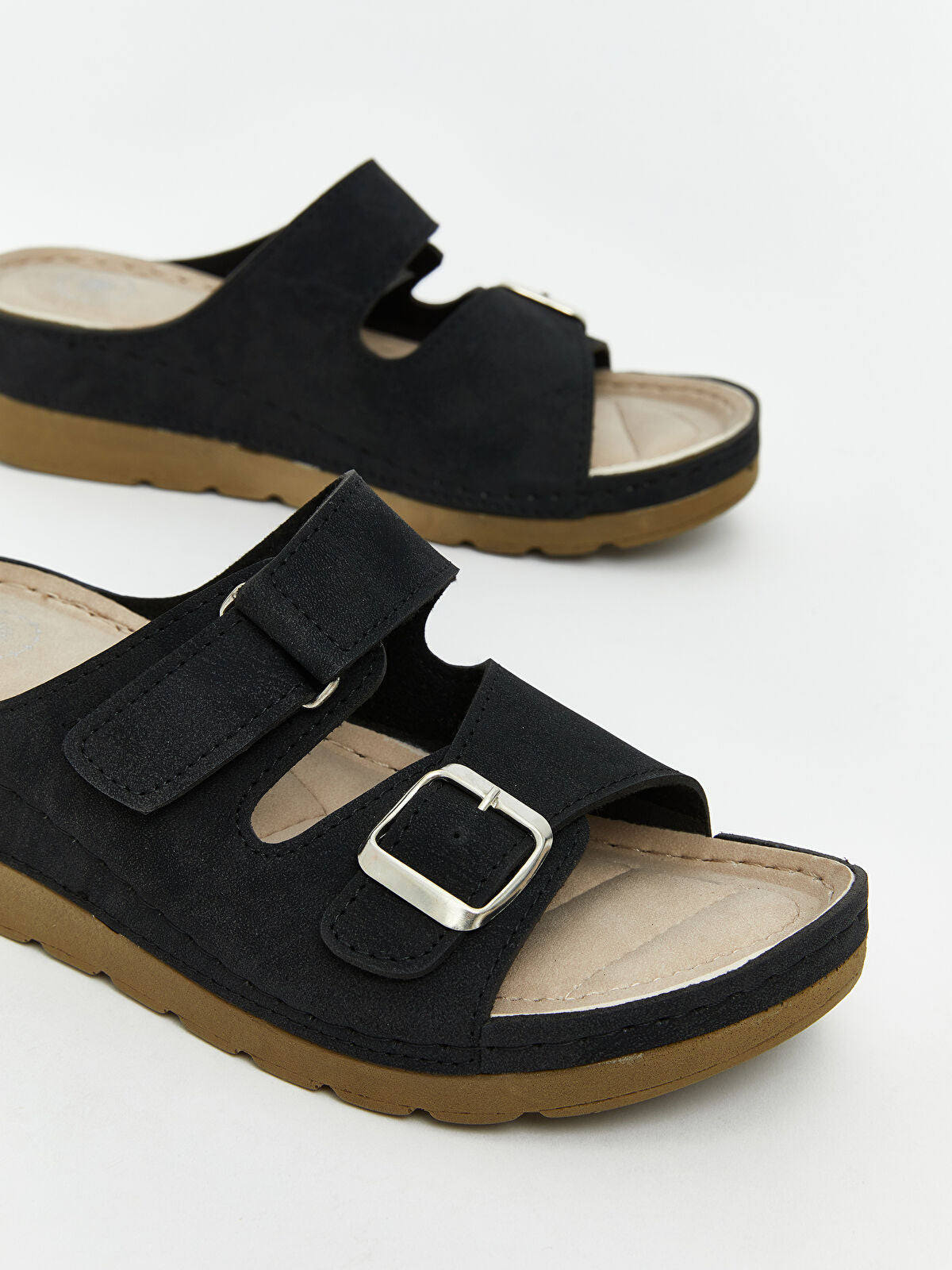 Suede-Looking Ladies' Slipper