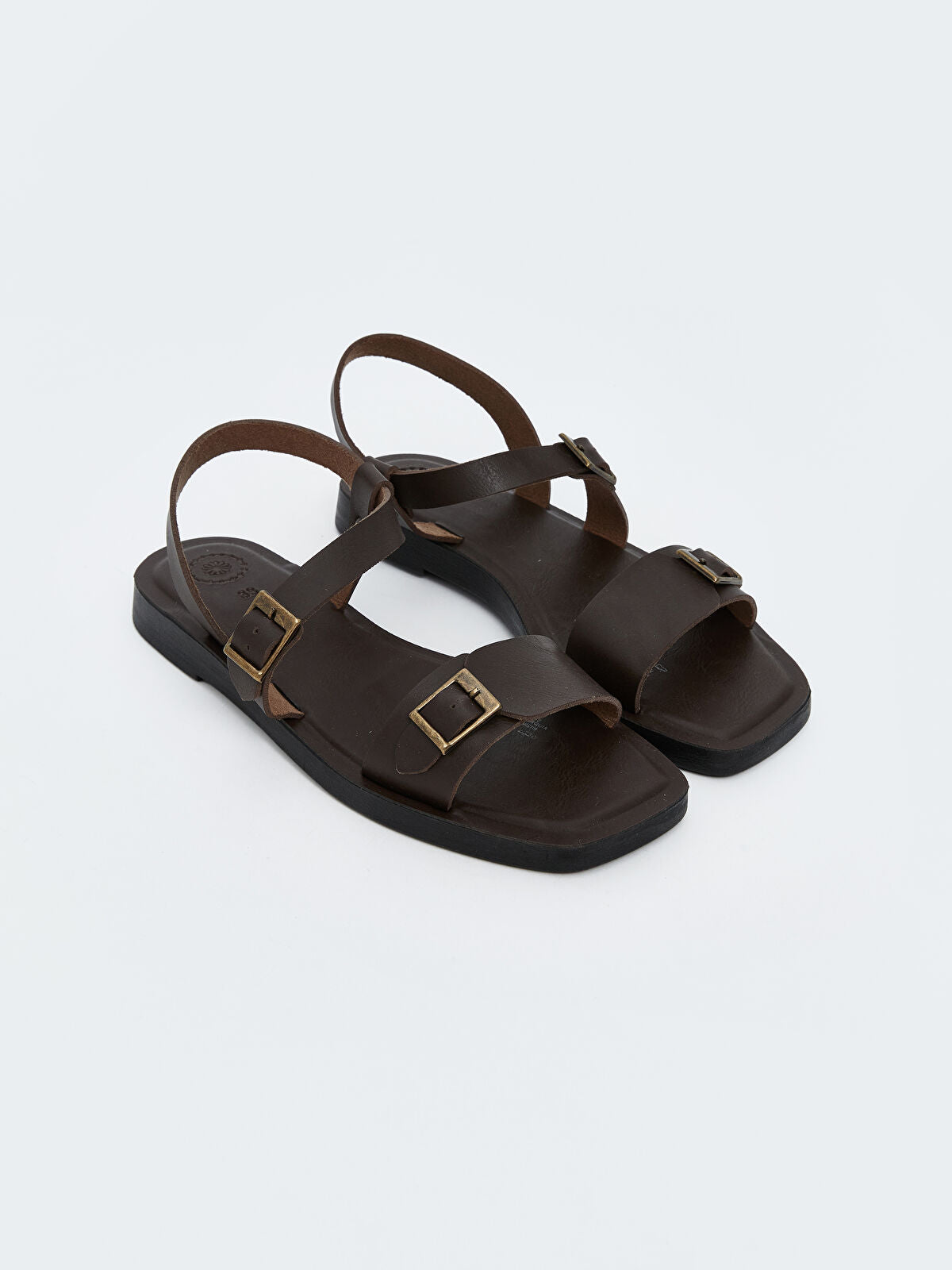 Leather-Look Women's Sandal
