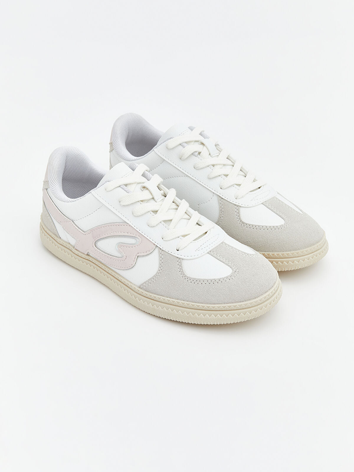 Girls' Lace-Up Sports Sneakers